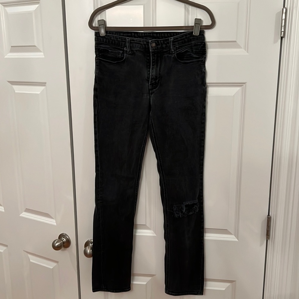 Zadig & Voltaire Black ripped jeans